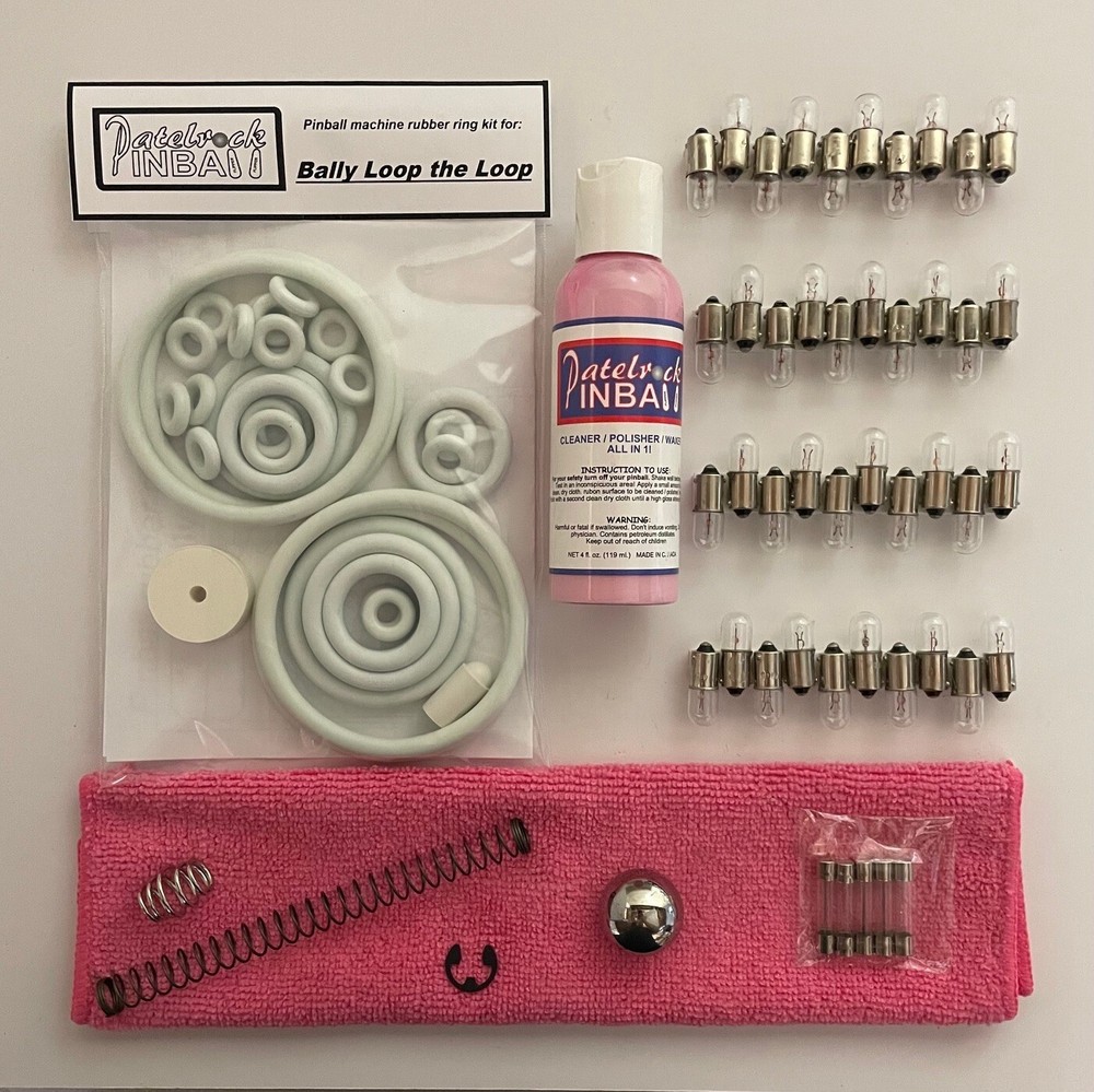 1966 Bally Loop the Loop Pinball Machine Maintenance Tune Up Kit