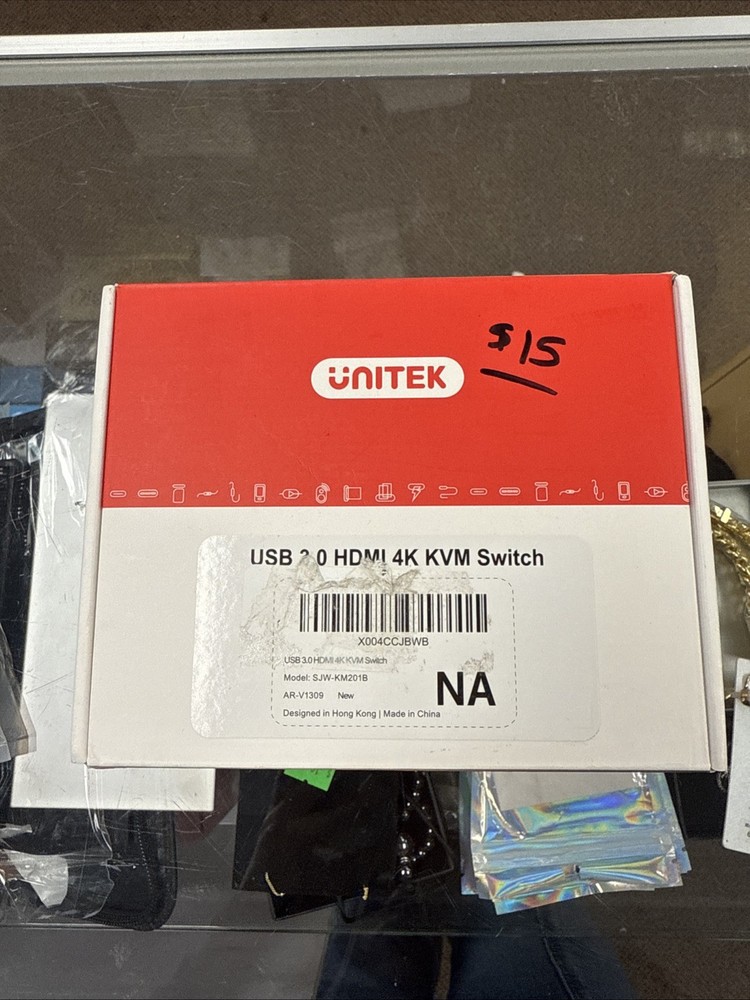 UNITEK USB 2.0 DP HDMI 4K KVM Switch