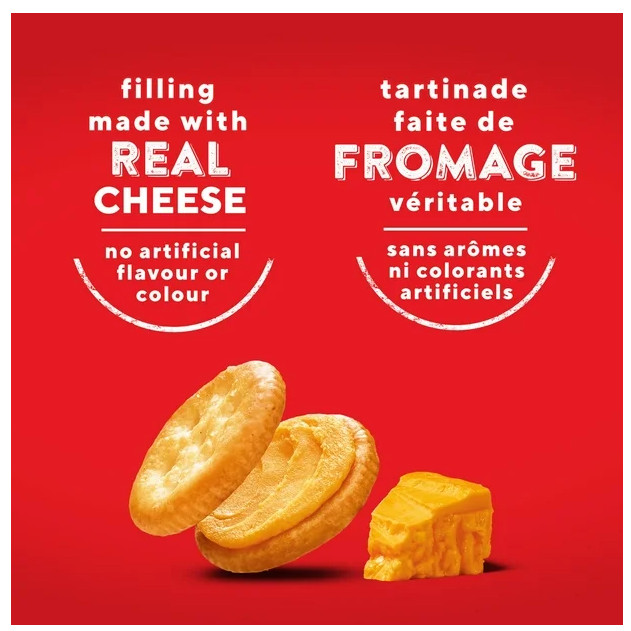 Ritz Bits Cheese Sandwich Crackers, 180g (3 Pack)
