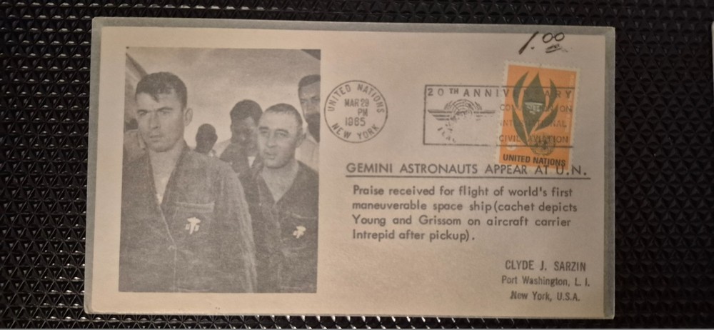 1965 - Milestones/Event Covers