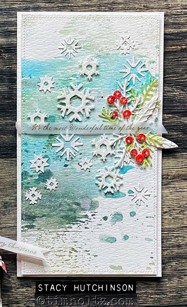 Sizzix Thinlits Artic die #664967 Retail $16.99 designer Tim Holtz