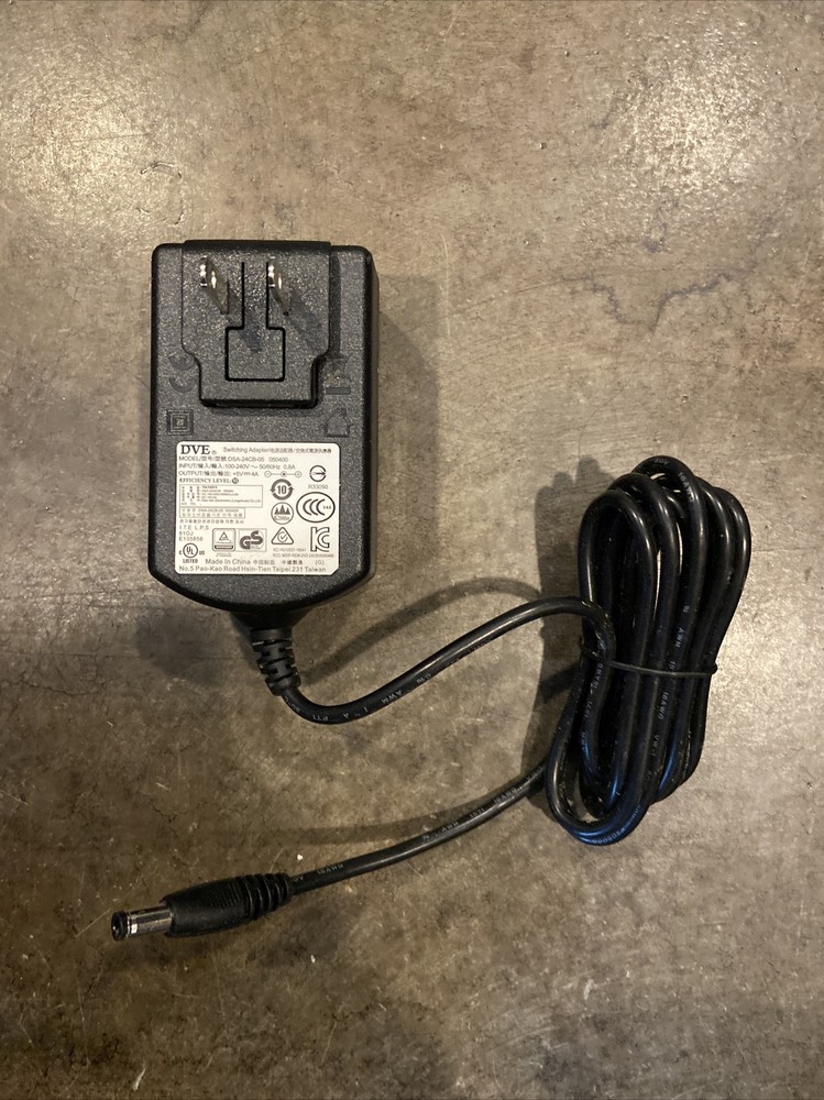 DVE DSA-24CB-05 AC Power Supply Adapter (for RING Home Security Camera)