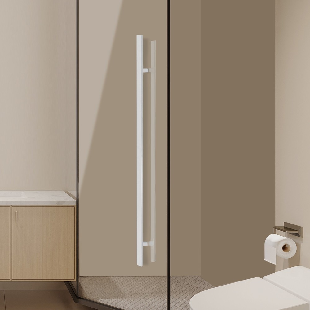 Stainless Pull Handles Double Sided Sliding Door Handle H-shaped Door Handle