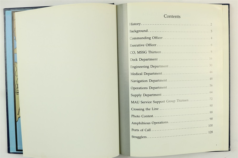 USS Durham (LKA-114) 1987 Westpac Deployment Cruise Book