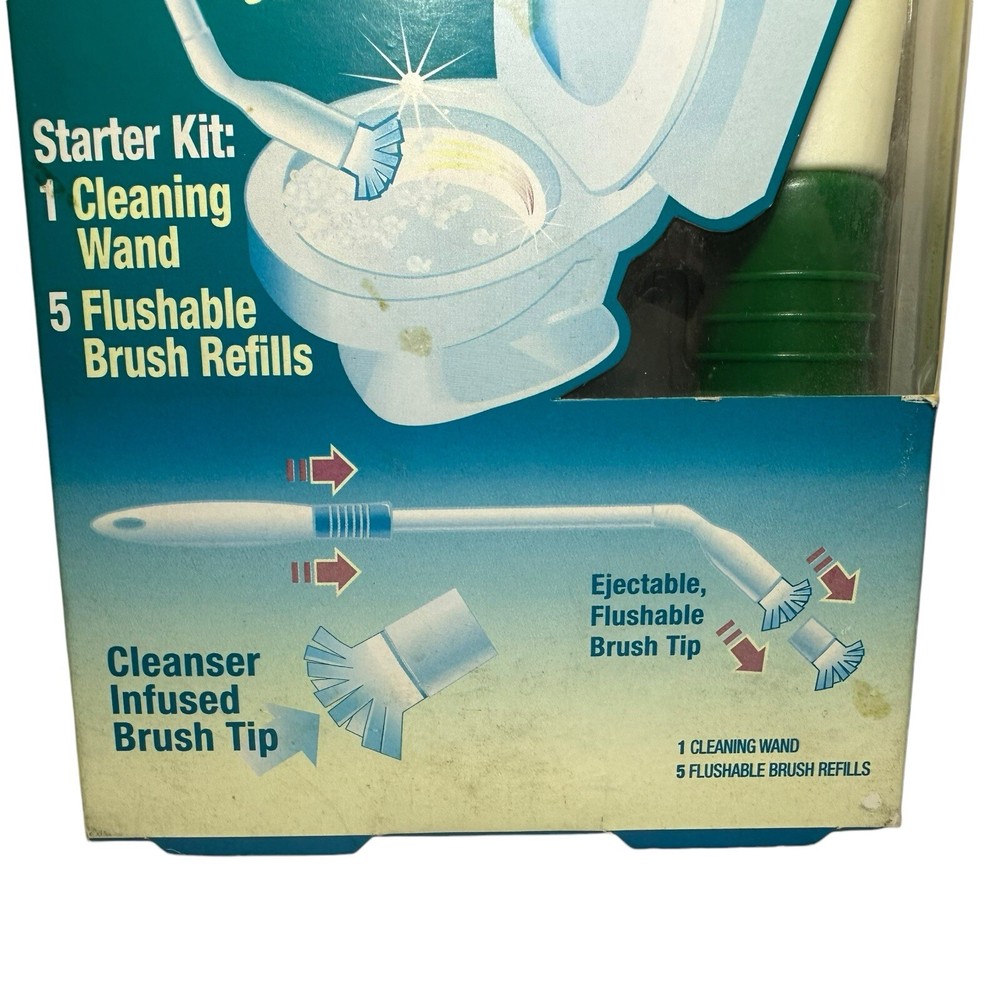 Comet Clean and Flush Flushable Toilet Cleaning System Starter Kit, NOS