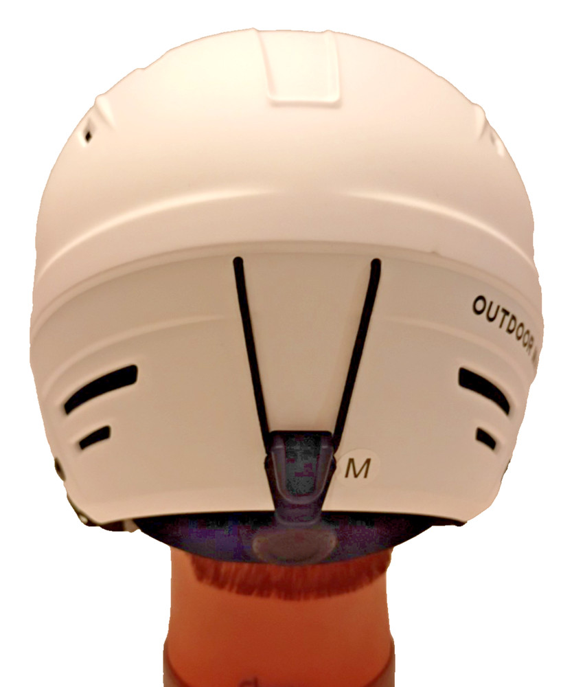 OutdoorMaster Kelvin II Ski Helmet Size Medium White