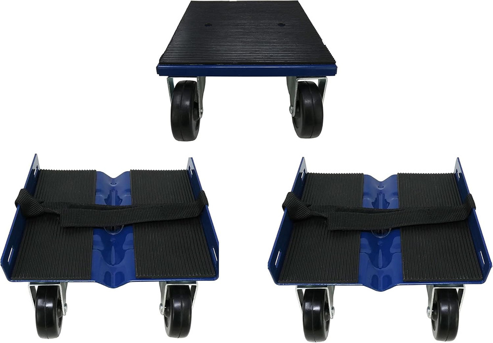 Hardware 9298 Snowmobile Dolly Set, 1000-Lb Load Capacity , Blue