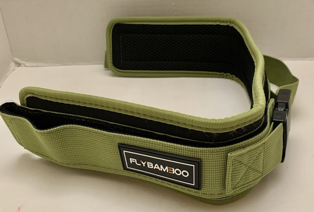 FlyBamboo Hip Thrust Belt for Dumbbells Green