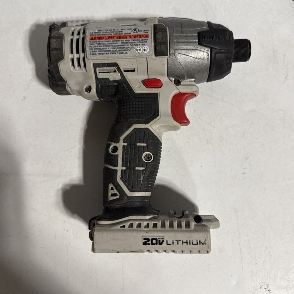 PORTER-CABLE PCC641 20V Max Lithium Ion Impact Driver