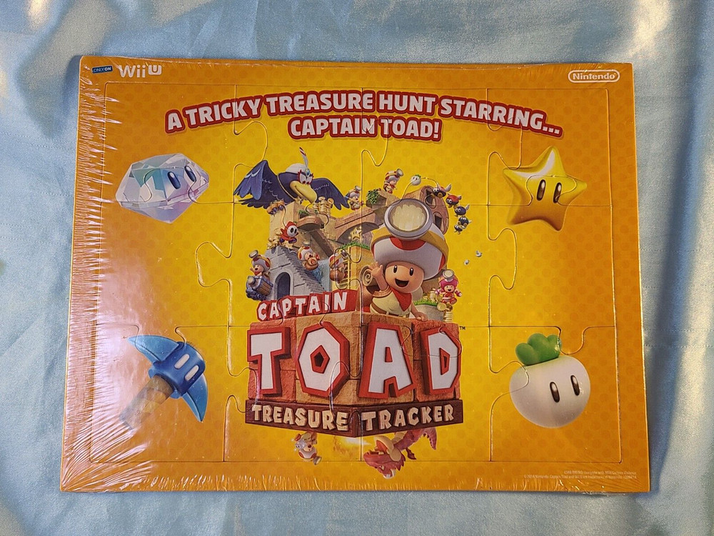 Captain Toad Treasure Tracker 9 Piece Puzzle *New/Sealed*