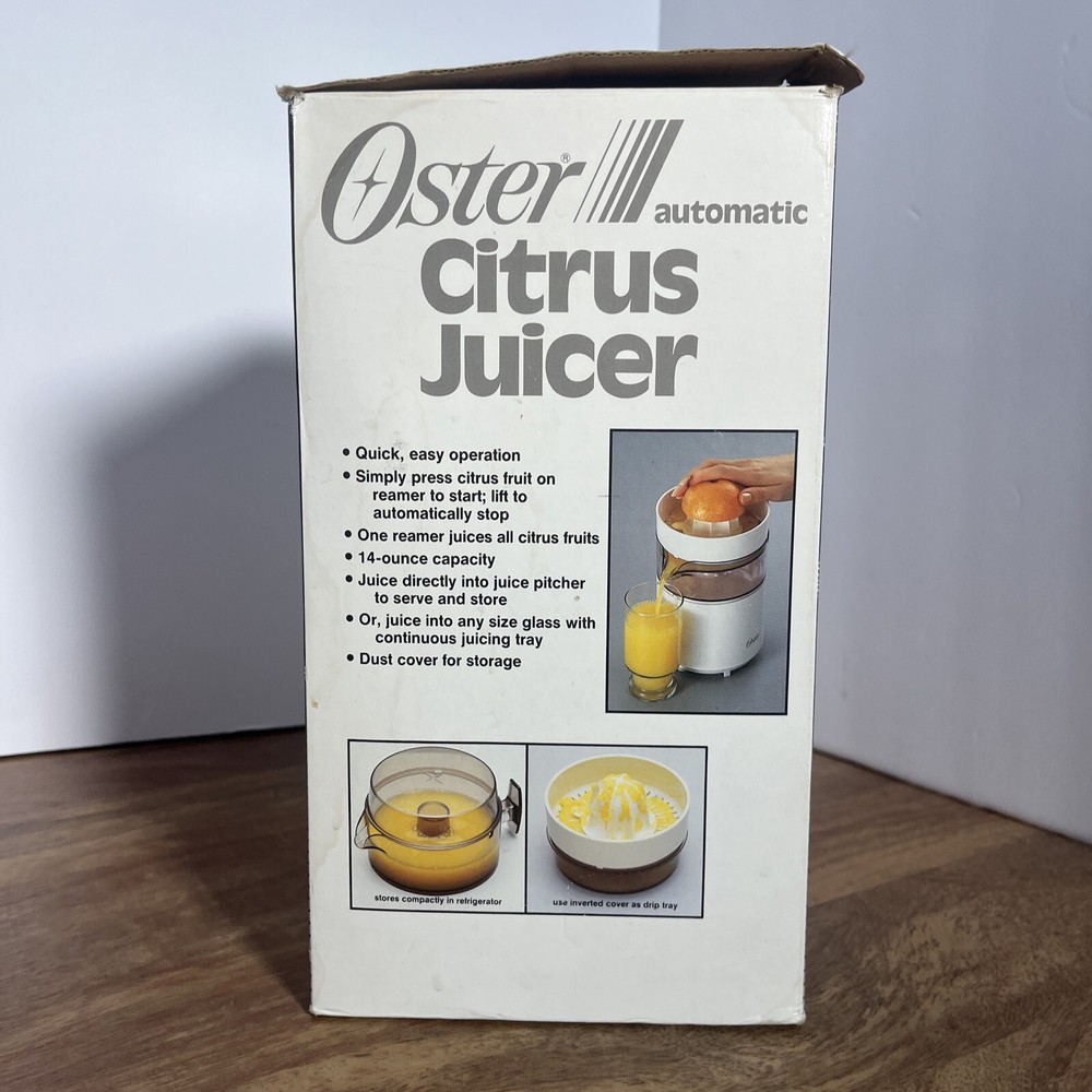 Oster 1989 Automatic Citrus Juicer 4100-08