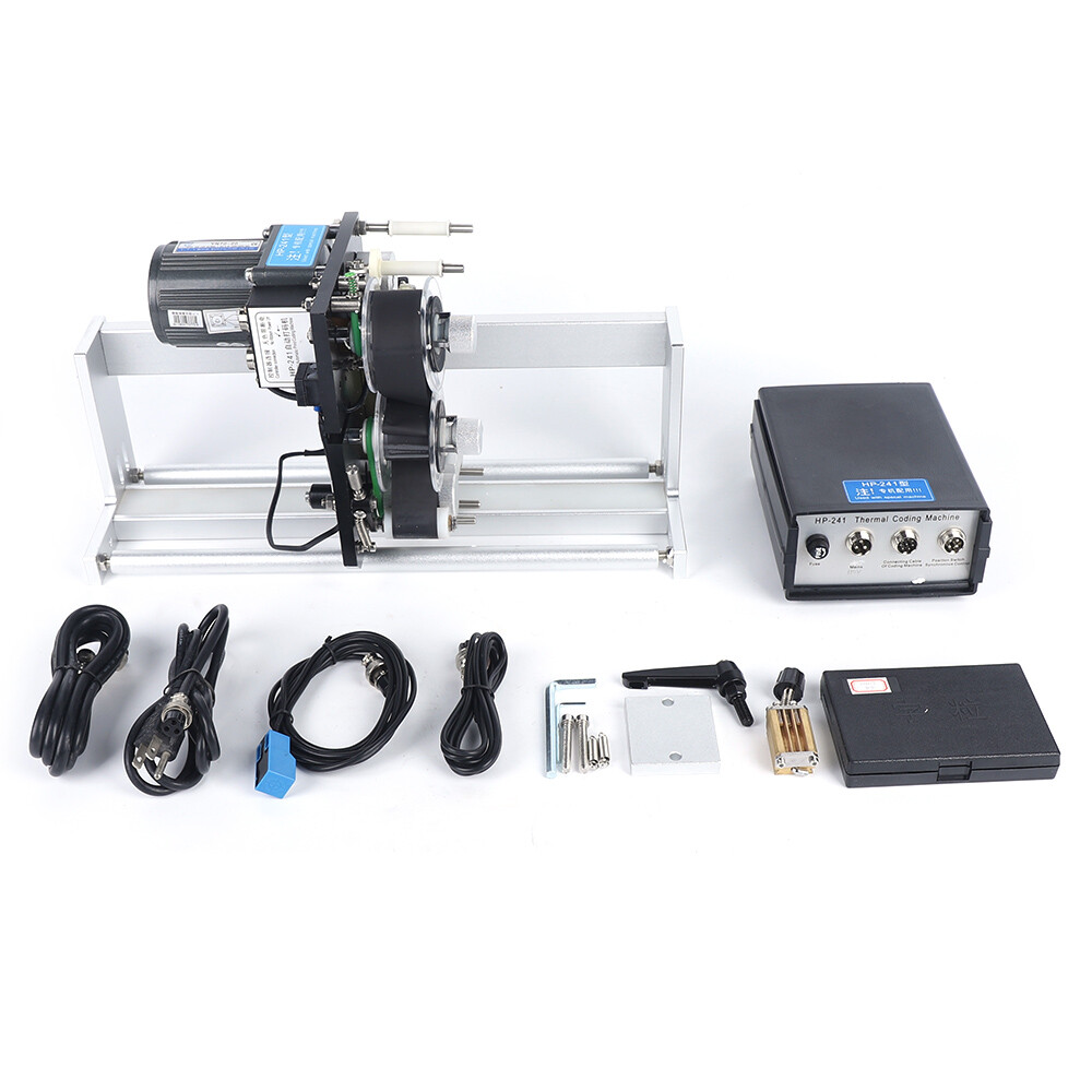 110V Automatic Coding Machine HP-241 Hot Code Printer Ribbon Date Batch Number