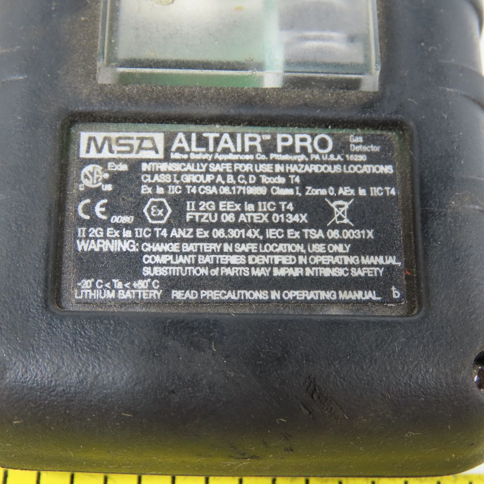 MSA Altair Pro H2S Gas Detector