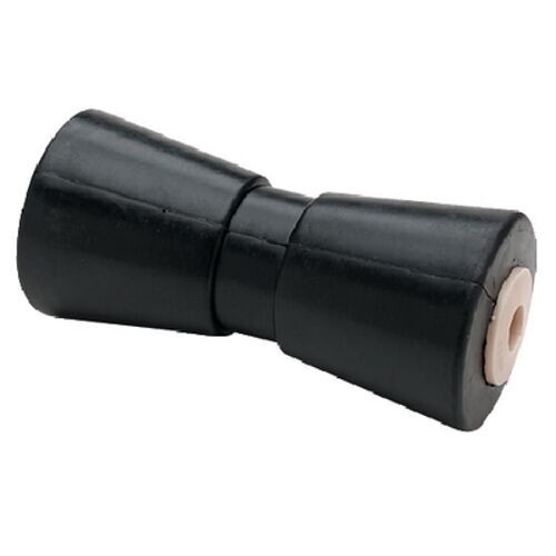 12 Inch Mounting Width Boat Trailer Black Molded Rubber Keel Roller