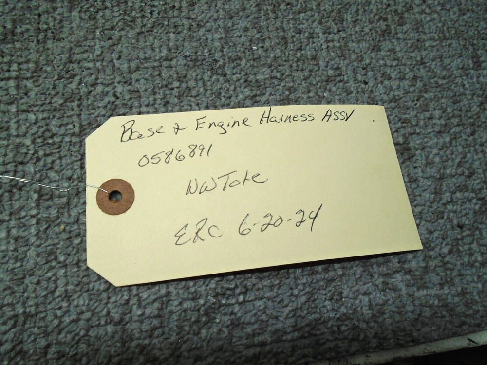 OEM BASE & ENGINE WIRE HARNESS 0586891 EVINRUDE ETEC E-TEC 2007-2009 115HP