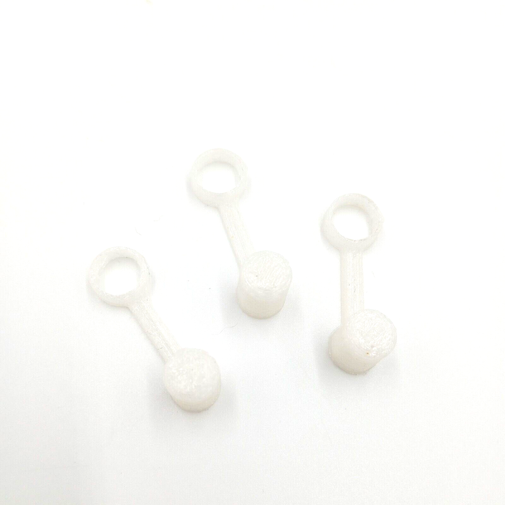 Apple Pencil White Textured Cap X3 Lot