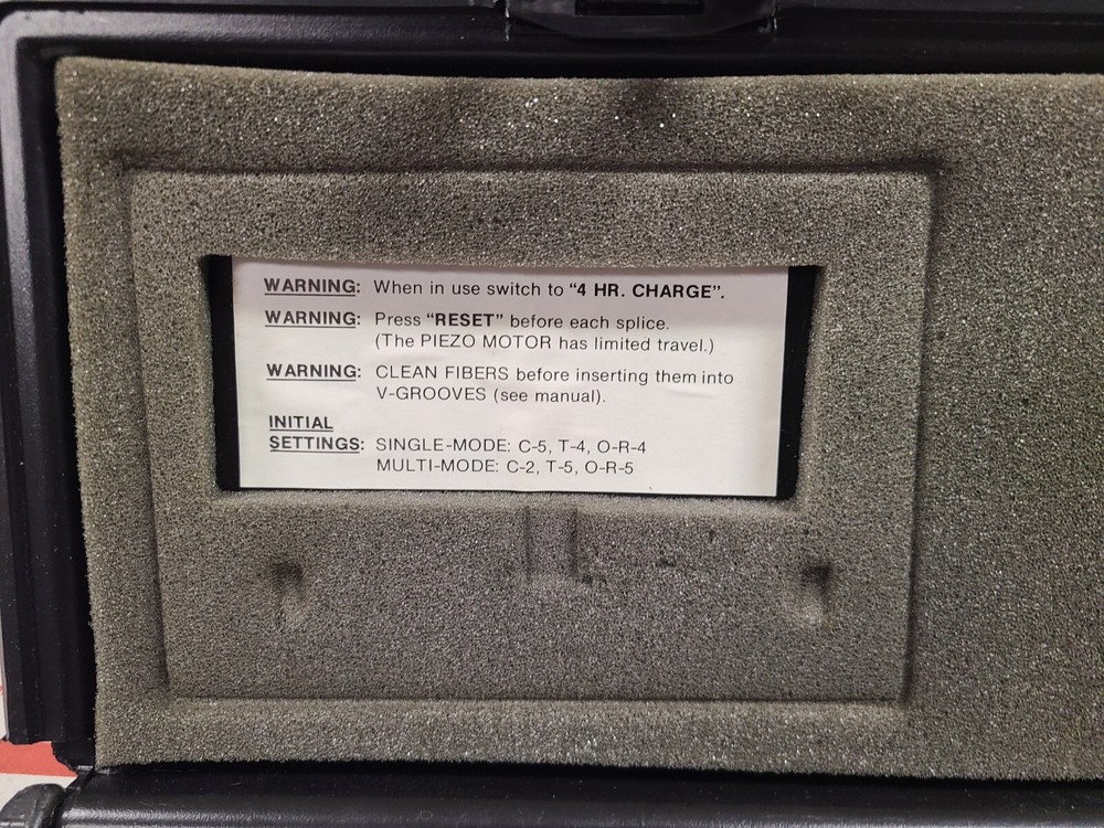 Fiberlign FIBERLIGHT MICRO SPLICER PERFORMED MS1008F