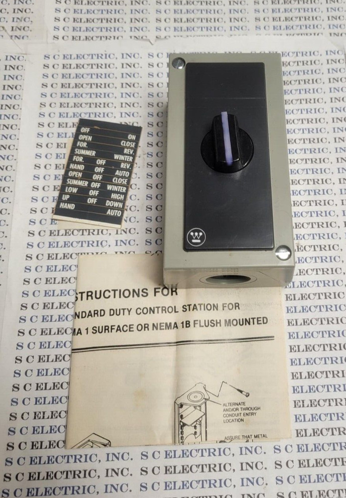 WESTINGHOUSE SDM14PB SELECTOR SWITCH