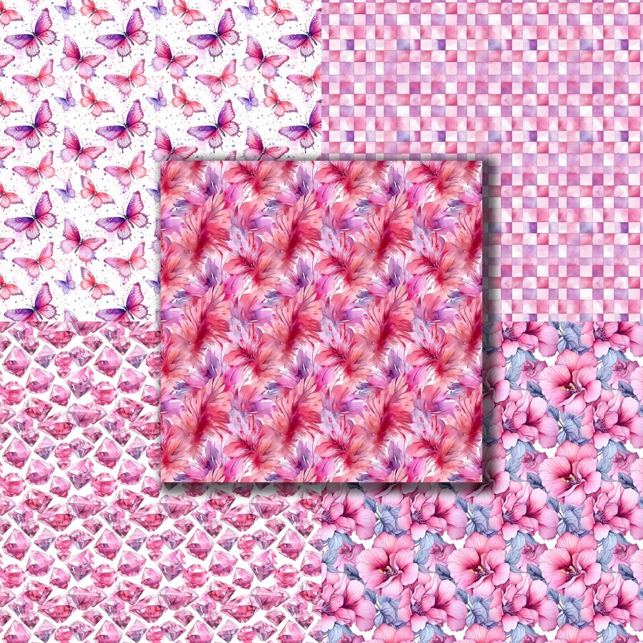 PINK GLAM - Paper Pack