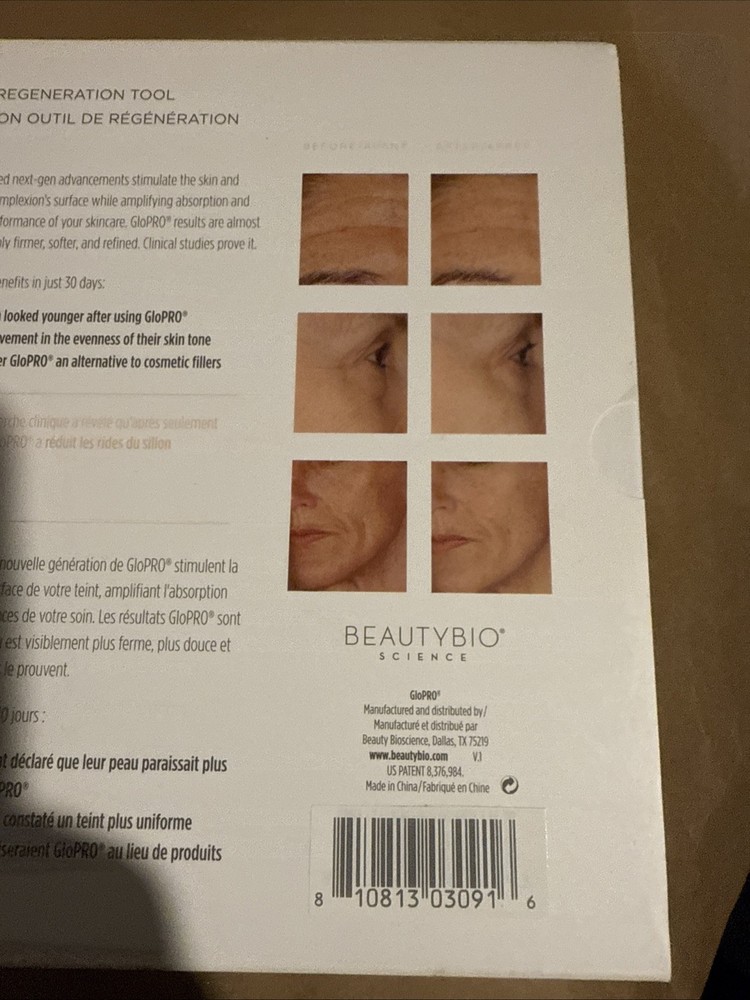 Beautybio Science Glopro Microneedling Regeneration Tool