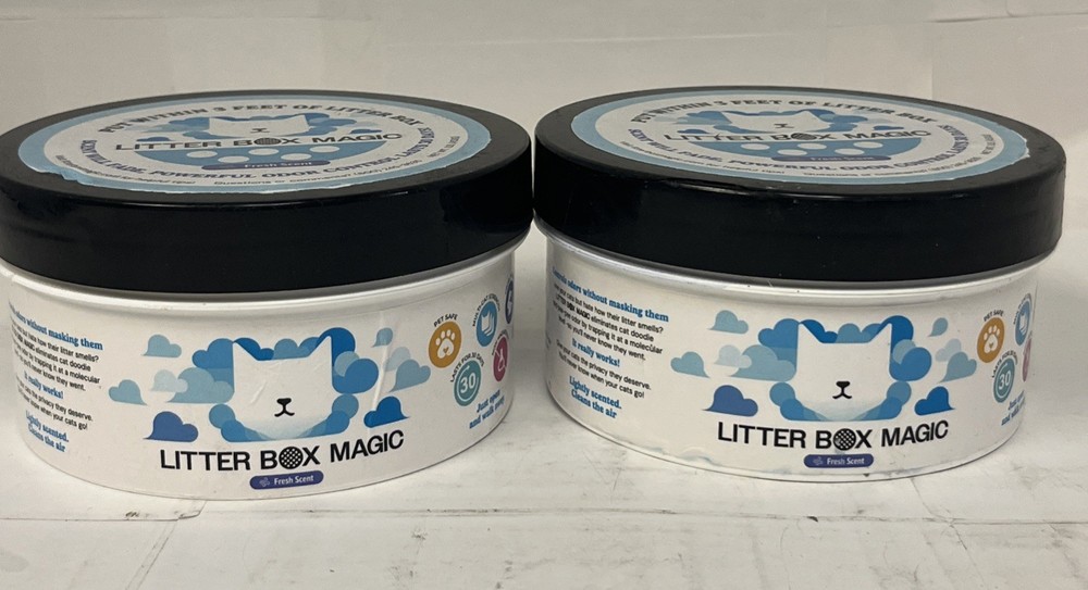 Cat Litter Deodorizer Jar (Fresh Scent, 16 Oz, Exp3/2027 Two Pack