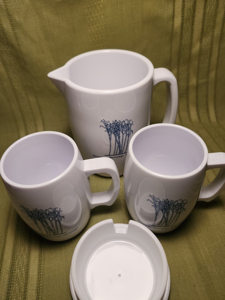 Domino Sugar Pitcher and Mugs