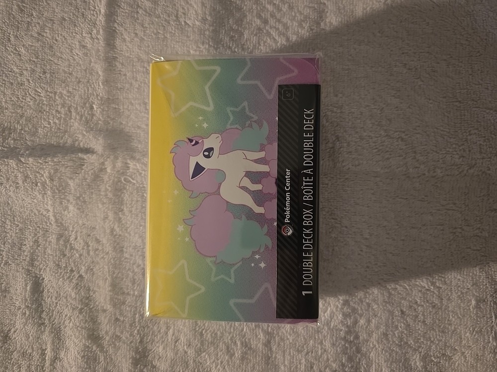 Pokémon TCG Galarian Ponyta Gradient Double Deck Box