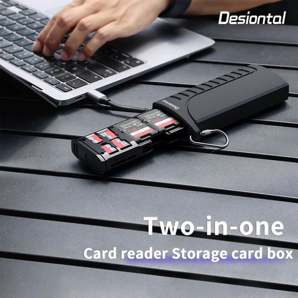 High-Speed SD Card Reader Type-C USB 3.1 Interface SD TF SIM Card Holder Case