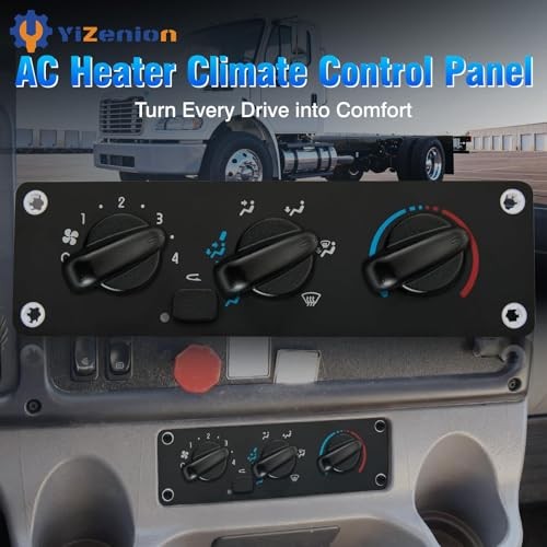 Air Conditioning Control Module Panel, 599-008 Heater Climate Control Module