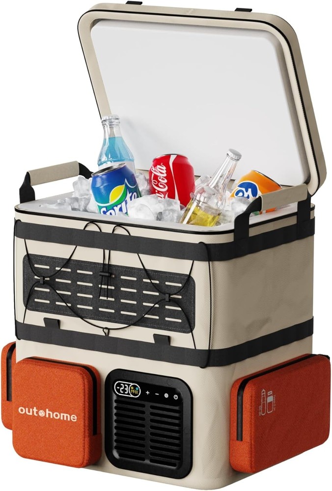 DC 12V Electric Fridge Freezer 19QT Compressor Cooler