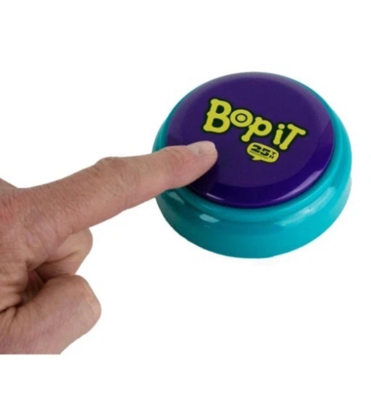 World's Smallest Bop It Button Game