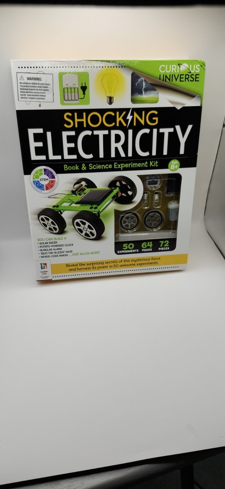 Kids Shocking Electricity Science Kit - 50 Science Experiments