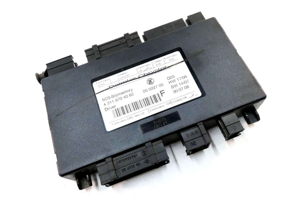 2009 MERCEDES GL550 (X164) LEFT FRONT DRIVER SEAT CONTROL MODULE