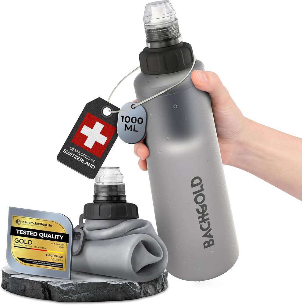 Water Filter Camping –  Foldable Squeeze Portable Water Filter for Hiking, Backp