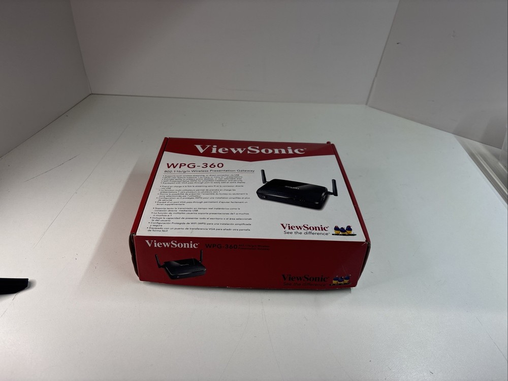 ViewSonic WPG-360 Wireless remote Presentation Gateway / NO POWER SUPPLY