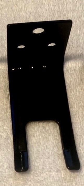🔥🧯1-(BLACK) FORK STYLE WALL MOUNT 5-20lb. SIZE FIRE EXTINGUISHER BRACKET-NEW