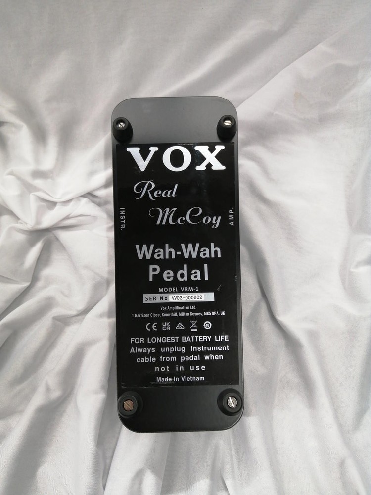 VOX VRM-1 wah pedal