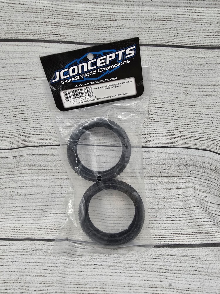 JConcepts 3165-010 Fuzz Bite LP Front Tire Pink Compound