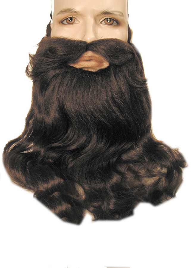 Deluxe Beard & Mustache Set - Lacey Wigs