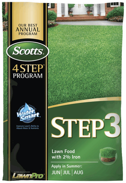 Scotts® Four Step Program STEP® 3 Lawn Food With 2% Iron, 5,000 sq ft