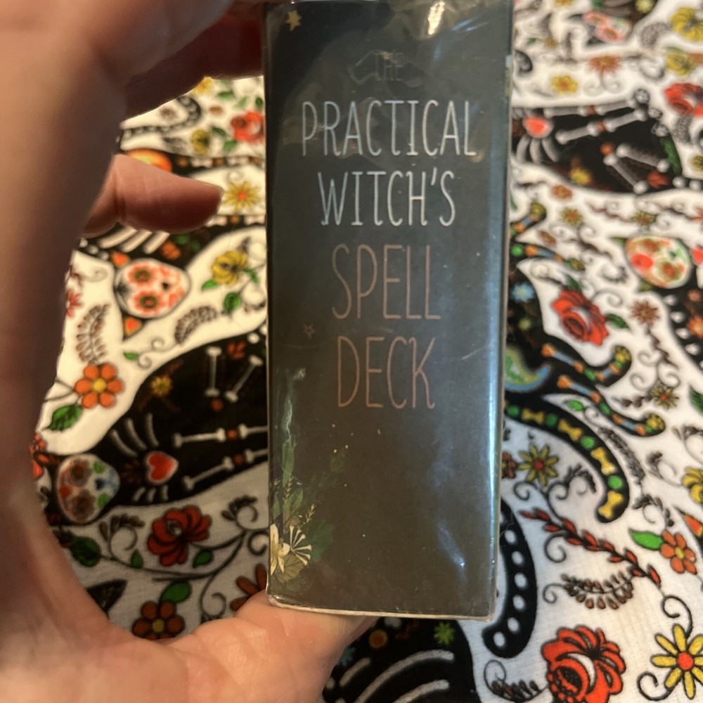 Practical Witch's Spell Card Deck Witchcraft 100 Spells FREE SHIPPING