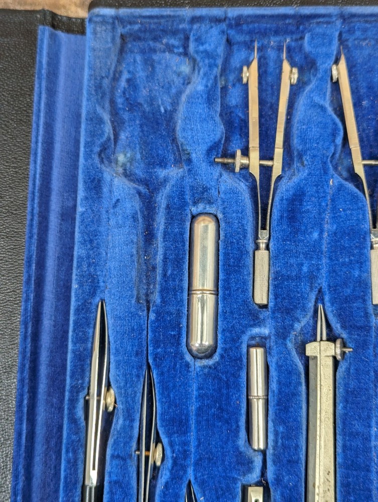 K + E Doric Favorite N 9526 C Protractor Set - Incomplete