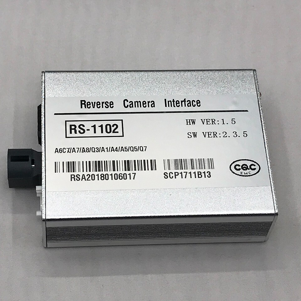 Rear View Reverse Camera Interface Decoder For 2013 Audi Q3 8U B8 B8.5 MMI 3G/4G