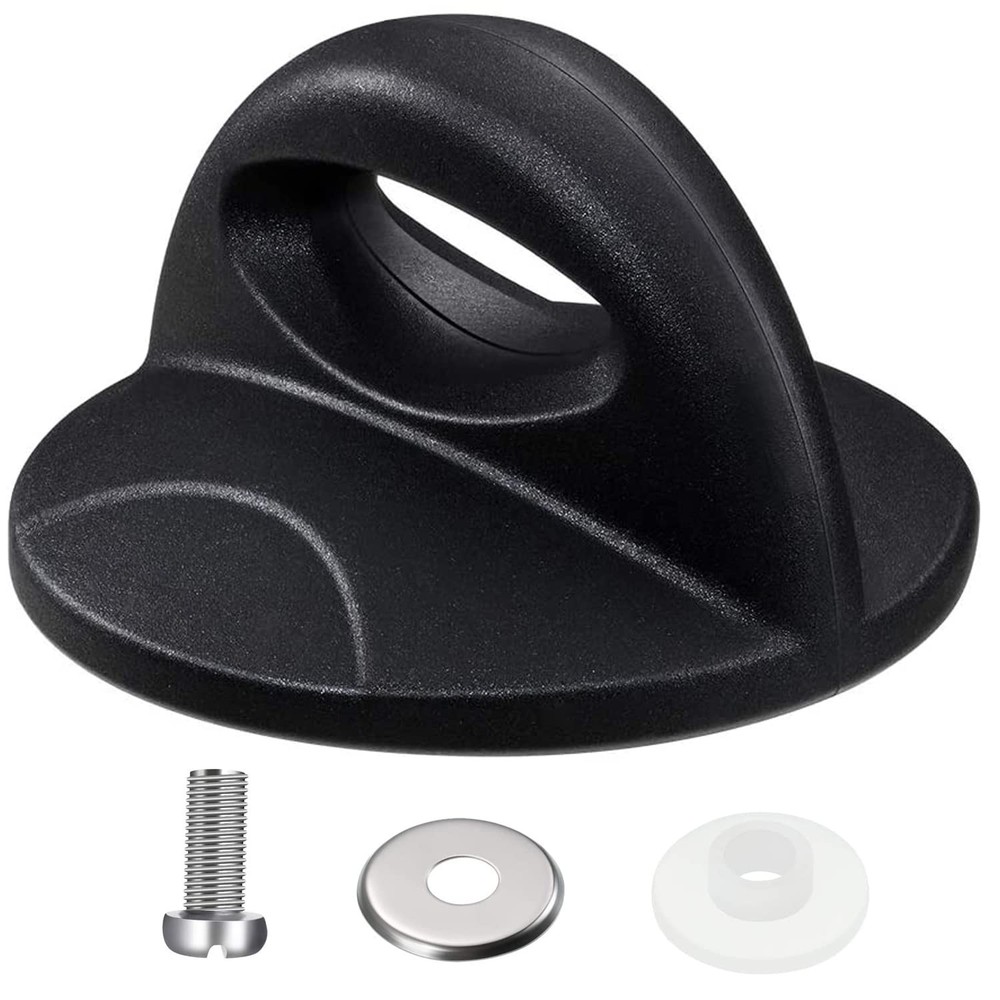 Universal Pot Lid Replacement Knobs Pan Holding 2.5 Inch-1 Pcs, Black