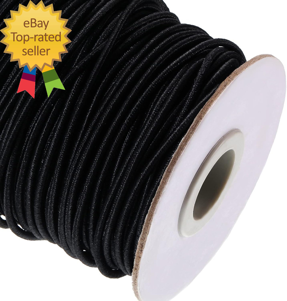 100 Yards 2 Mm Elastic Cord Stretch String Elastic Beading Cord Craft Thread