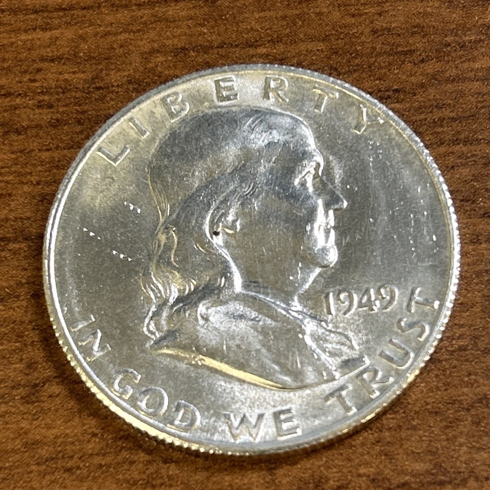 1949-S Franklin Half Dollar Uncirculated