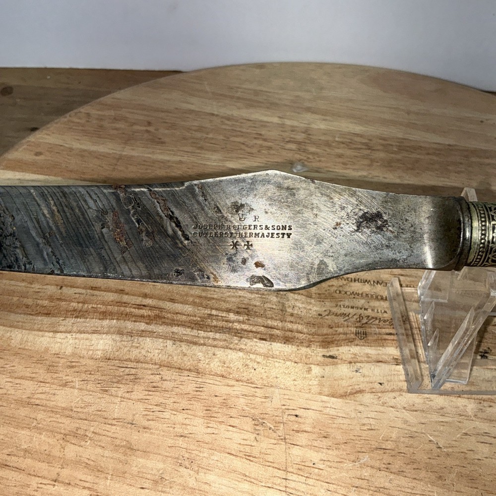 Vintage Joseph Rogers & Son Knife Bone Handle(B)