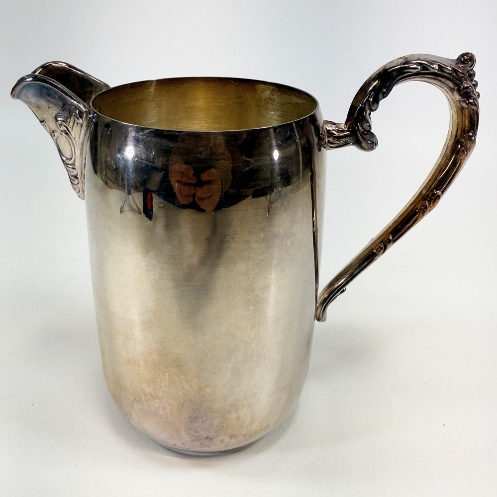 Sheridan SIlverplate Water Pitcher 7" tall Wedding Decor