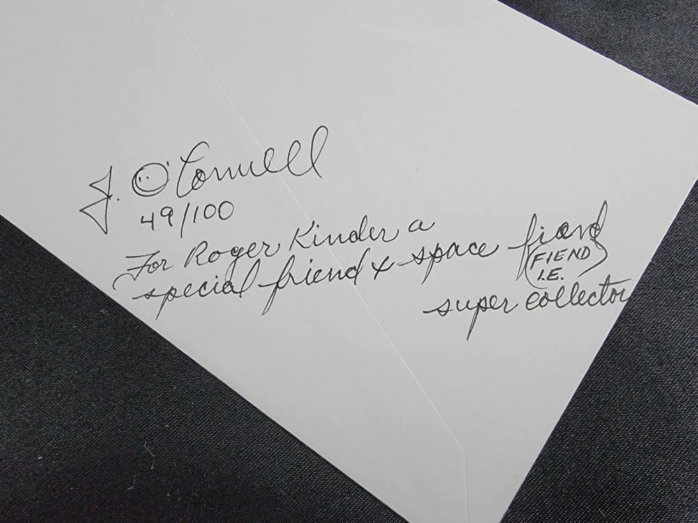 USPS 1989 Space Shuttle Stamp First Issue Hologram Envelope Dec 3