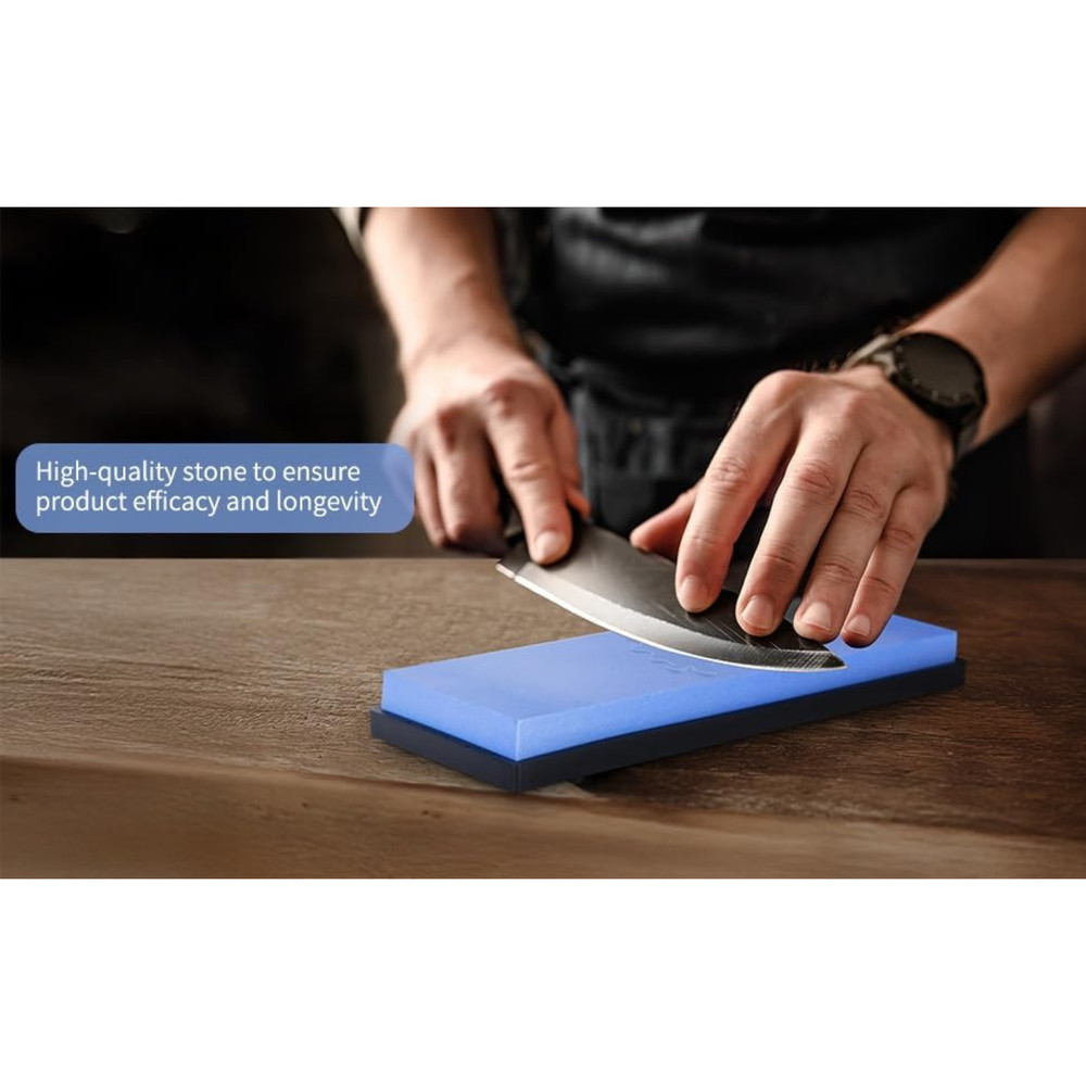 Professional Grit Knife Sharpening Whetstone Large for Versatile Blade